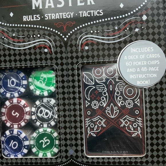 Poker Night Card Kit Master Game Set with Instructions All Level Players - Picture 6 of 13